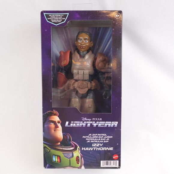 Disney Pixar Izzy Hawthorne Jr Zap Patrol Lightyear 10.6" Action Figure Mattel - Picture 3 of 13